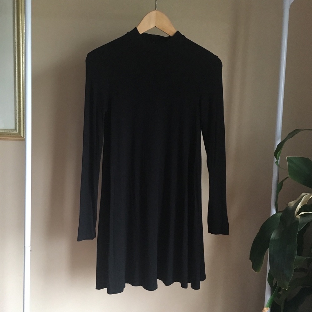 Black Turtleneck Dress